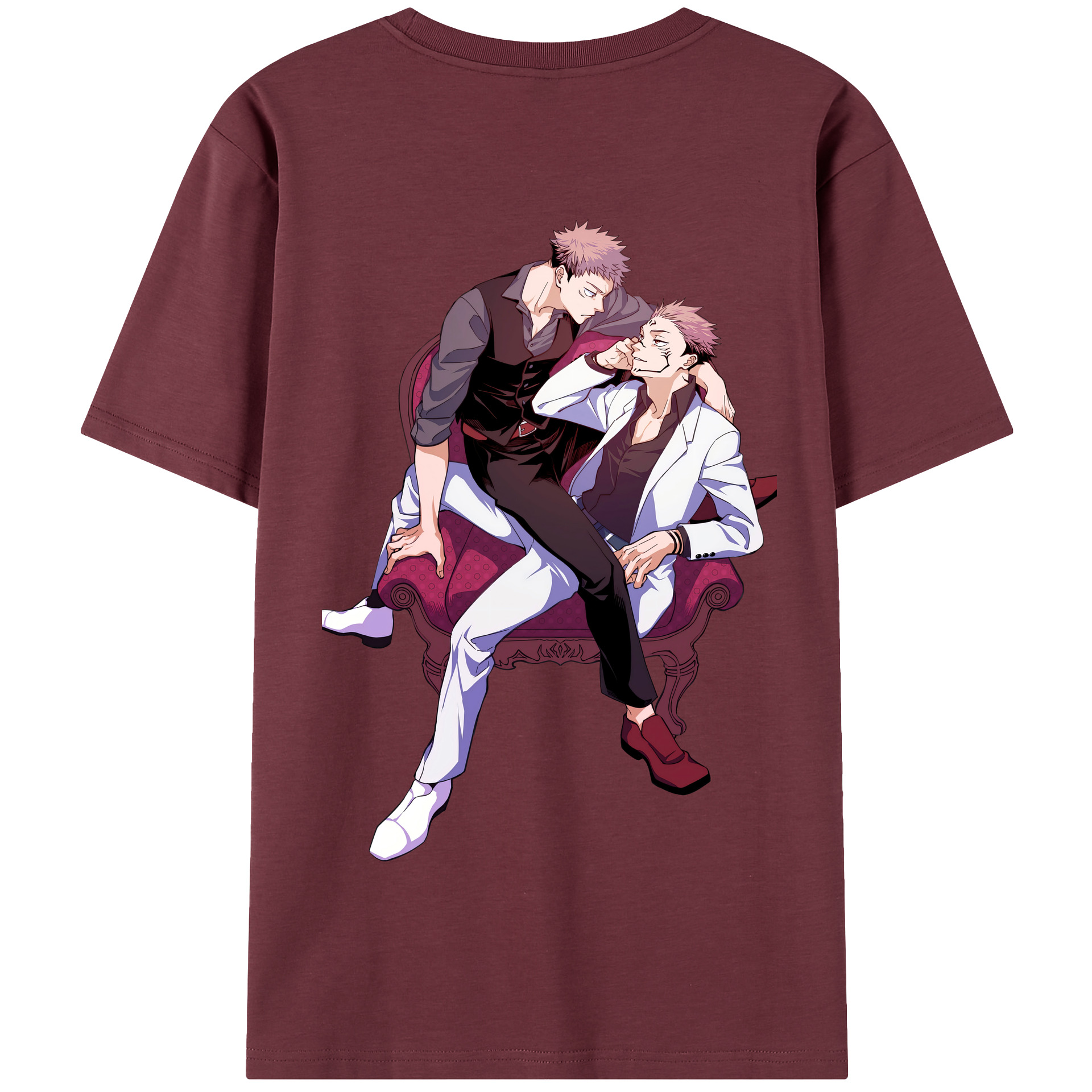 （画像用） 呪術廻戦 Jujutsu Kaisen 綿100％半袖Tシャツ（背面プリント）
